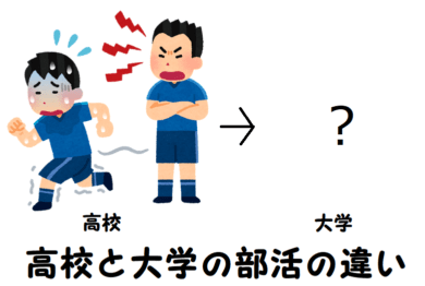 大学で部活はどう変わる 高校の部活と大学の部活の違い Wata Blog わたブログ 大学で部活はどう変わる 高校の部活と大学の部活の違い Wata Blog わたブログ